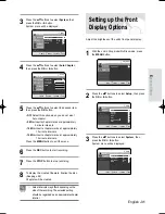 Preview for 31 page of Samsung DVD-R119 Instruction Manual