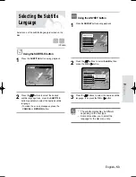 Preview for 53 page of Samsung DVD-R119 Instruction Manual