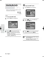 Preview for 54 page of Samsung DVD-R119 Instruction Manual