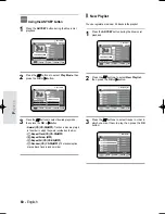 Preview for 60 page of Samsung DVD-R119 Instruction Manual