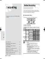 Preview for 66 page of Samsung DVD-R119 Instruction Manual