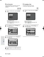 Preview for 92 page of Samsung DVD-R119 Instruction Manual