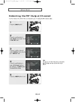 Preview for 117 page of Samsung DVD V9700 - DVD/VCR Instruction Manual