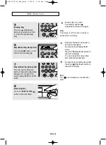 Preview for 121 page of Samsung DVD V9700 - DVD/VCR Instruction Manual