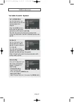 Preview for 166 page of Samsung DVD V9700 - DVD/VCR Instruction Manual