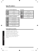 Preview for 46 page of Samsung DVE52M775 SERIES User Manual