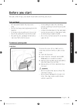 Preview for 29 page of Samsung DVE52M8650 Series User Manual