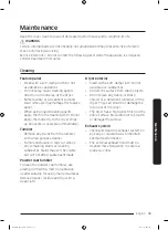 Preview for 39 page of Samsung DVE52M8650 Series User Manual