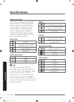 Preview for 44 page of Samsung DVE52M8650 Series User Manual