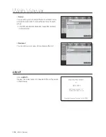 Preview for 118 page of Samsung DVR SDE-400X User Manual