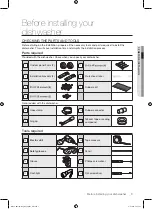 Preview for 9 page of Samsung DW-BG57 Series Installation Manual