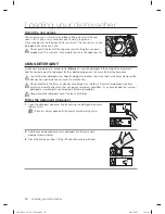 Preview for 18 page of Samsung DW-UG62 Series User Manual