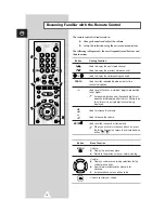 Preview for 10 page of Samsung DW21G6 Owner'S Instructions Manual