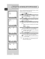 Preview for 20 page of Samsung DW21G6 Owner'S Instructions Manual