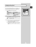 Preview for 21 page of Samsung DW21G6 Owner'S Instructions Manual