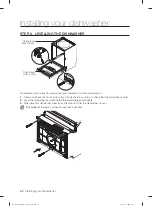 Preview for 42 page of Samsung DW60M5062 Series User Manual