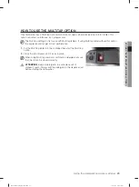 Preview for 191 page of Samsung DW60M6040 Series User Manual