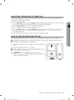 Preview for 19 page of Samsung DW60M6070IB User Manual