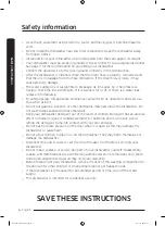 Preview for 6 page of Samsung DW60M9990AP User Manual