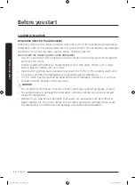 Preview for 12 page of Samsung DW60M9990AP User Manual