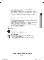 Preview for 5 page of Samsung DW80H994 Series User Manual