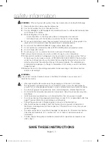 Preview for 4 page of Samsung DW80J7550UG User Manual