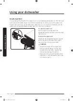 Preview for 16 page of Samsung DW80R9950QN User Manual