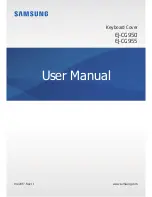 Preview for 1 page of Samsung EJ-CG955 User Manual