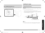 Preview for 13 page of Samsung Electric Range NE63 8 Series Installation Manual