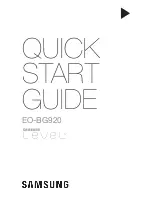 Preview for 2 page of Samsung EO-BG920 Quick Start Manual