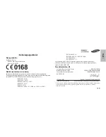 Preview for 116 page of Samsung EO-SG900 User Manual