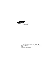 Preview for 71 page of Samsung ER-350 Service Manual