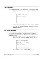 Preview for 109 page of Samsung ER-650 Operation And Program Manual