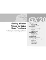 Preview for 38 page of Samsung ER-GX20ZBBA User Manual