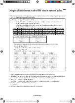 Preview for 18 page of Samsung ERV Installation Manual & Users Manual