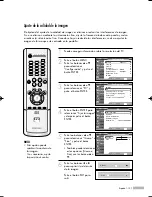 Preview for 131 page of Samsung ESPAOL - 2 HL-R5668W Instruction Manual