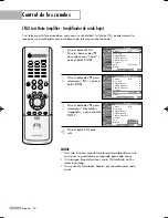 Preview for 50 page of Samsung ESPAOL - 2 HL-R6768W Instruction Manual