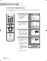 Preview for 62 page of Samsung ESPAOL - 2 HL-R6768W Instruction Manual