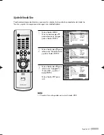 Preview for 63 page of Samsung ESPAOL - 2 HL-R6768W Instruction Manual