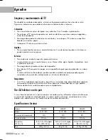 Preview for 142 page of Samsung ESPAOL - 2 HL-R6768W Instruction Manual