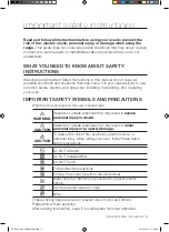 Preview for 3 page of Samsung FE-R500WW User Manual