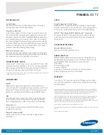 Preview for 2 page of Samsung FH6003 Quick Manual