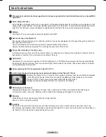 Preview for 5 page of Samsung FP-T5094 Owner'S Instructions Manual