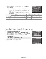 Preview for 40 page of Samsung FP-T5094W Owner'S Instructions Manual