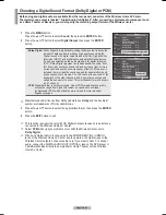 Preview for 41 page of Samsung FP-T5094W Owner'S Instructions Manual