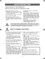 Preview for 3 page of Samsung Fridge-freezer Owner'S Instructions Manual