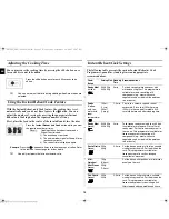 Preview for 10 page of Samsung G2739N Owner'S Instructions And Cooking Manual