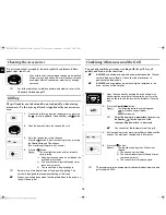 Preview for 12 page of Samsung G2739N Owner'S Instructions And Cooking Manual