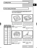 Preview for 20 page of Samsung G633C Owner'S Instructions And Cooking Manual