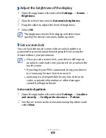 Preview for 31 page of Samsung GALAXY 7.0 TAB PLUS GT-P6210 User Manual